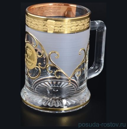 Кружка для пива 300 мл &quot;Богемия /Антик золото&quot; A-M / 109131