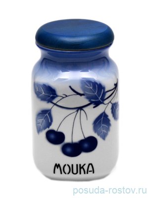 Банка 1 л Мука "Зимняя вишня" / 001738