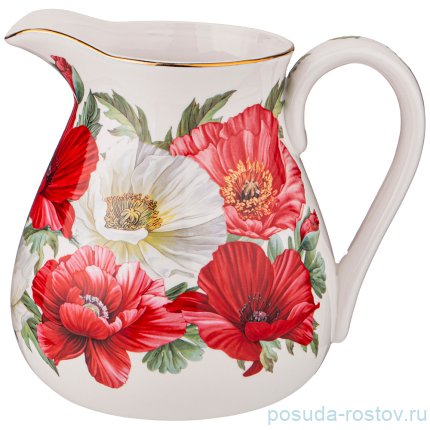 Кувшин для воды 1,2 л &quot;маки&quot; / 234764