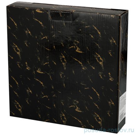 Набор тарелок 25,5 см 2 шт &quot;fantasy /чёрное&quot; / 206104