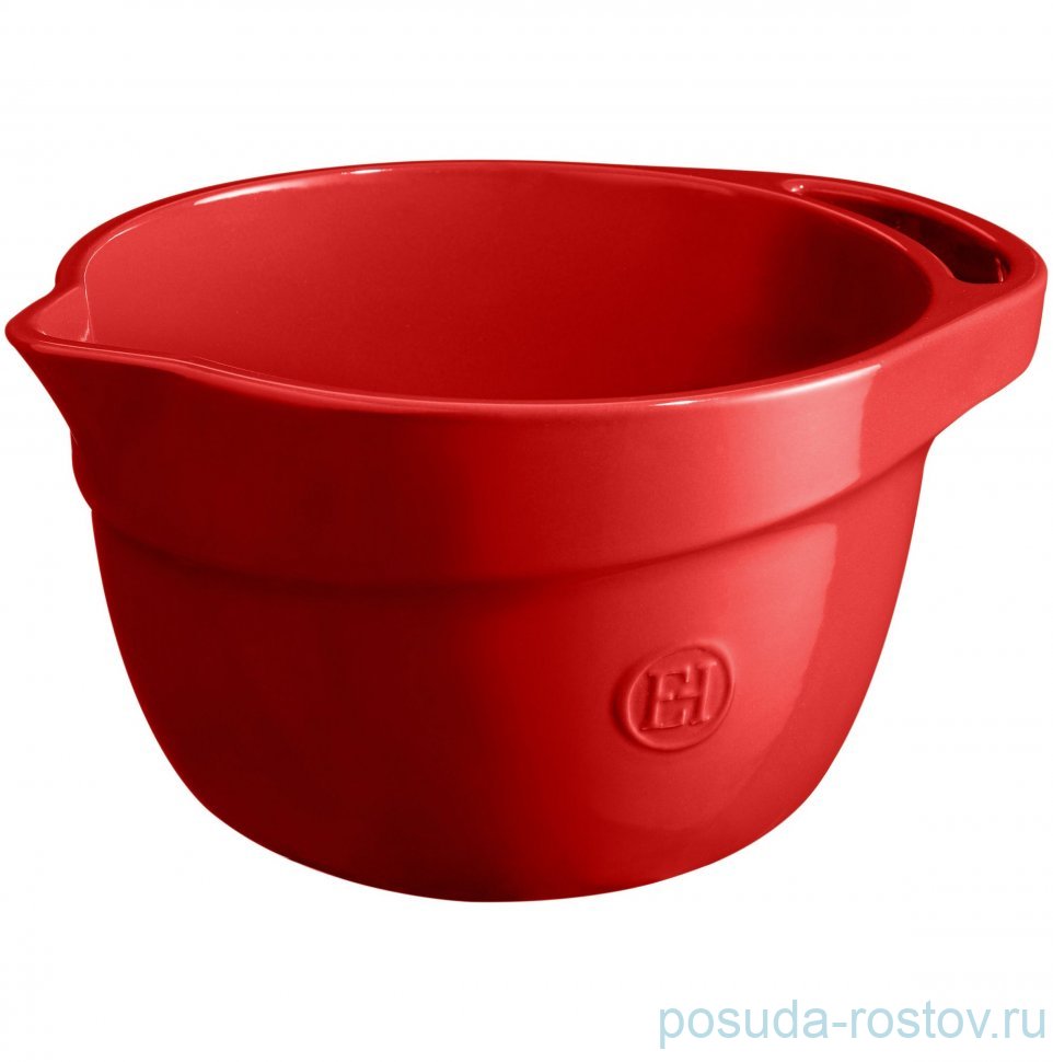 Миска для смешивания 27 x 22 x 15 см 3,5 л гранат Emile Henry / 379039 Миска для смешивания 27 x 22 x 15 см 3,5 л гранат Emile Henry / 379039