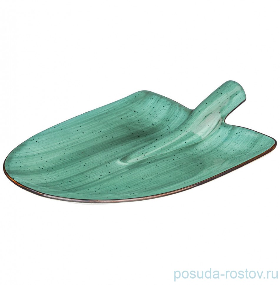Блюдо сервировочное 29,5 х 22 х 6 см "Nature /Мятный" / 236742