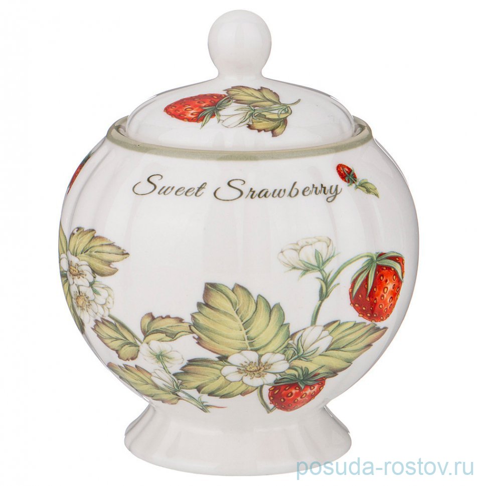 Сахарница 400 мл н/н "Strawberry" / 303168