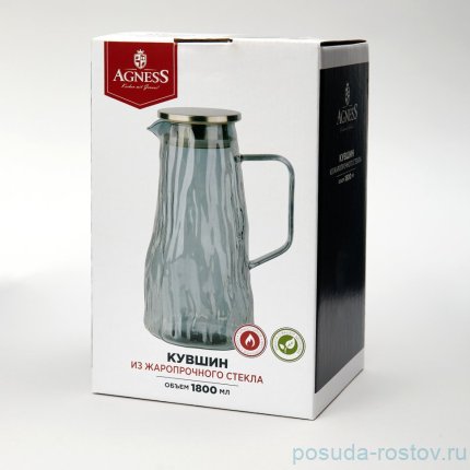 Кувшин для воды 1,8 л с крышкой  / 362429