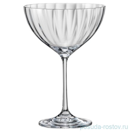 Креманки/мартинки 340 мл 6 шт &quot;Вотерфолл /Оптика /Без декора&quot; / 094718