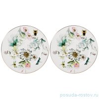 Набор тарелок 20 см 2 шт &quot;стрекоза&quot; / 189589
