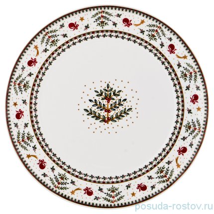 Блюдо 26 см круглое &quot;Christmas Collection&quot; / 192102