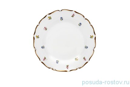 Набор тарелок 19 см 6 шт &quot;Офелия /Мелкие цветы /Широкая кайма&quot; / 133031