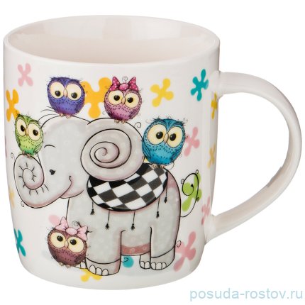 Кружка 380 мл &quot;Funny Friends /Совята&quot; / 198708