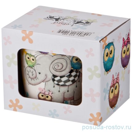 Кружка 380 мл &quot;Funny Friends /Совята&quot; / 198708