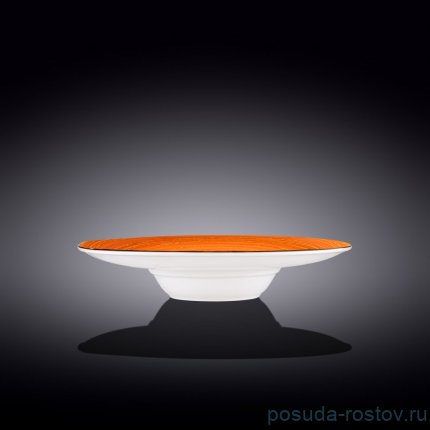 Тарелка 27 см глубокая оранжевая &quot;Spiral&quot; / 261582
