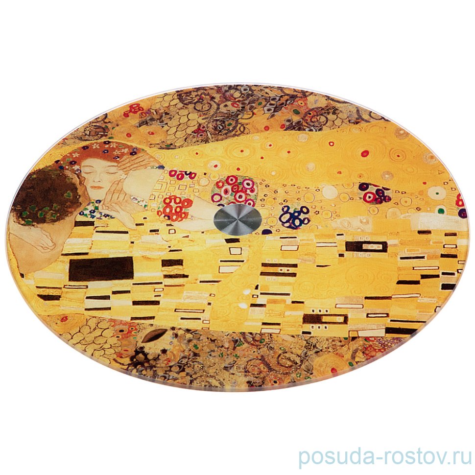 Блюдо 32 х 3 см вращающееся круглое  "Арт коллекция" / 224873