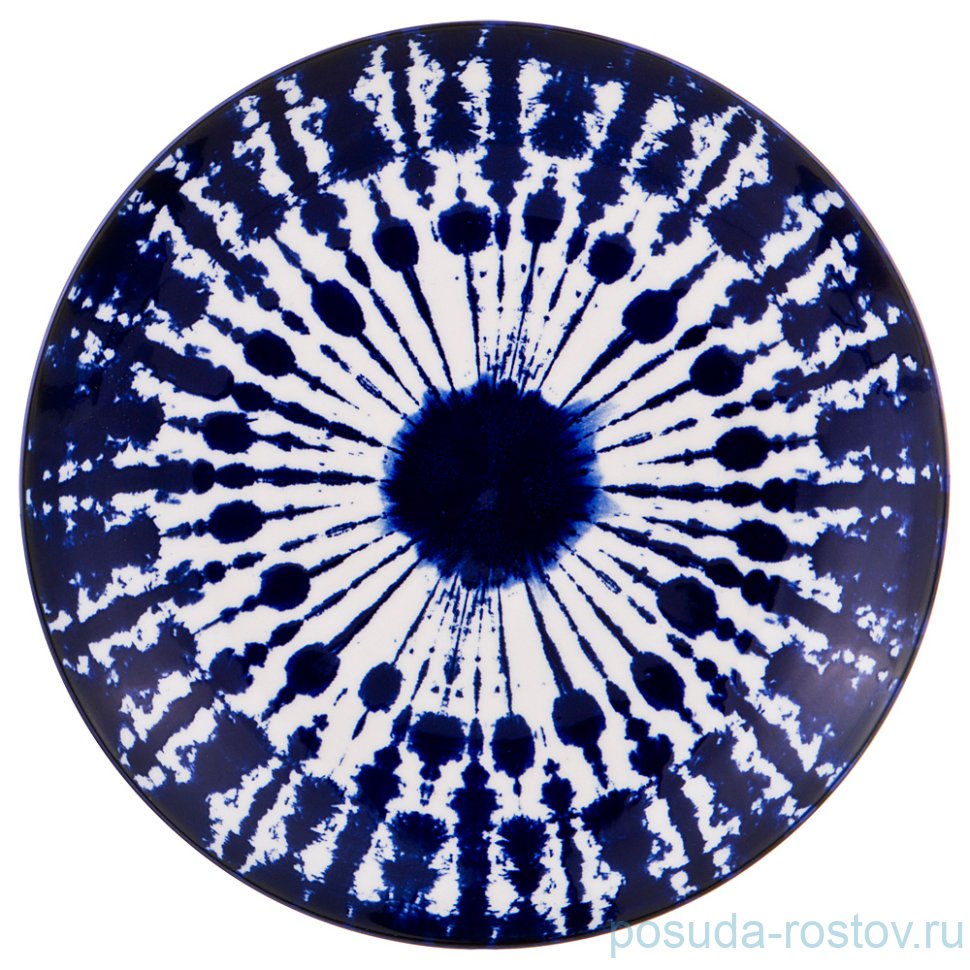 Тарелка 20 см "Марракеш /Клякса /Кобальт" / 192296 Тарелка 20 см "Марракеш /Клякса /Кобальт" / 192296