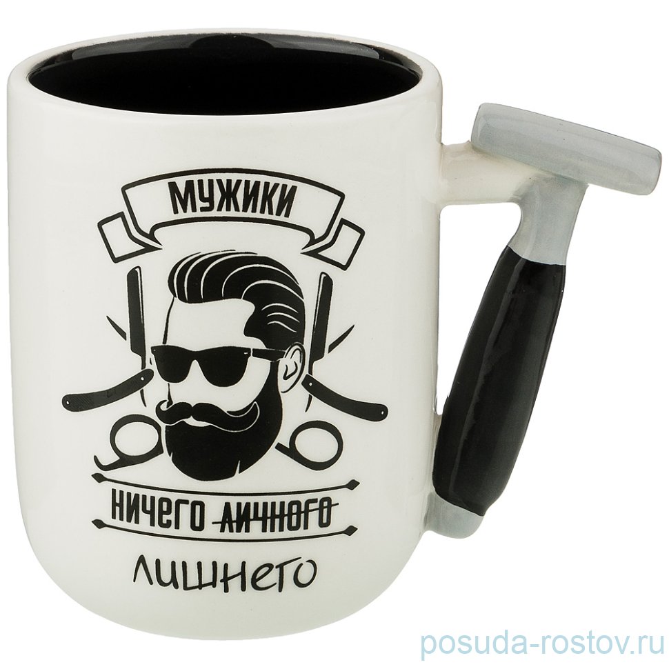 Кружка 330 мл "For man /Мужики ничего лишнего" / 207076 Кружка 330 мл "For man /Мужики ничего лишнего" / 207076