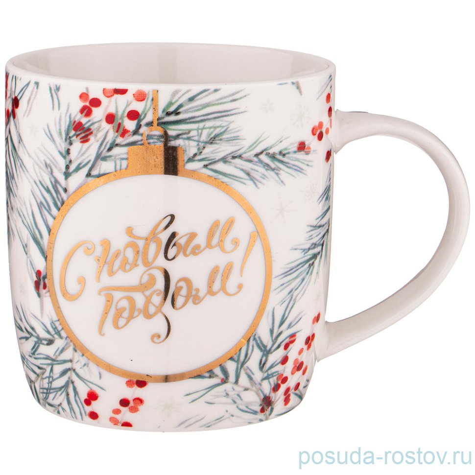 Кружка 355 мл "Winter story /С Новым годом!" / 263941