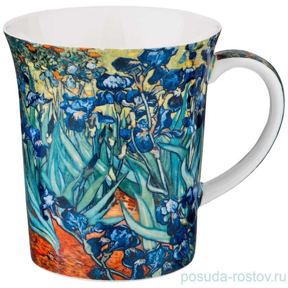 Кружка 420 мл "В. Ван Гог /Ирисы" / 186006 Кружка 420 мл "В. Ван Гог /Ирисы" / 186006