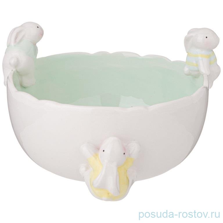 Салатник 17 х 17 х 11 см "Bright rabbits" / 345935 Салатник 17 х 17 х 11 см "Bright rabbits" / 345935