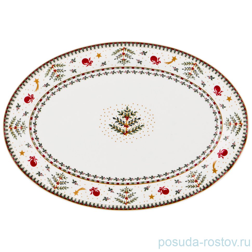 Блюдо 30,5 см овальное "Christmas Collection" / 192103 Блюдо 30,5 см овальное "Christmas Collection" / 192103