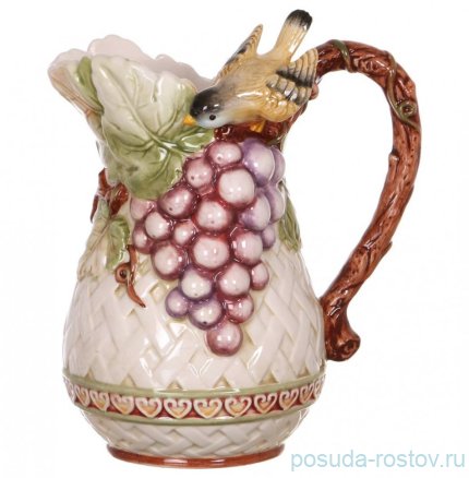 Кувшин для воды 1,5 л 22 см &quot;Виноград&quot; / 192493