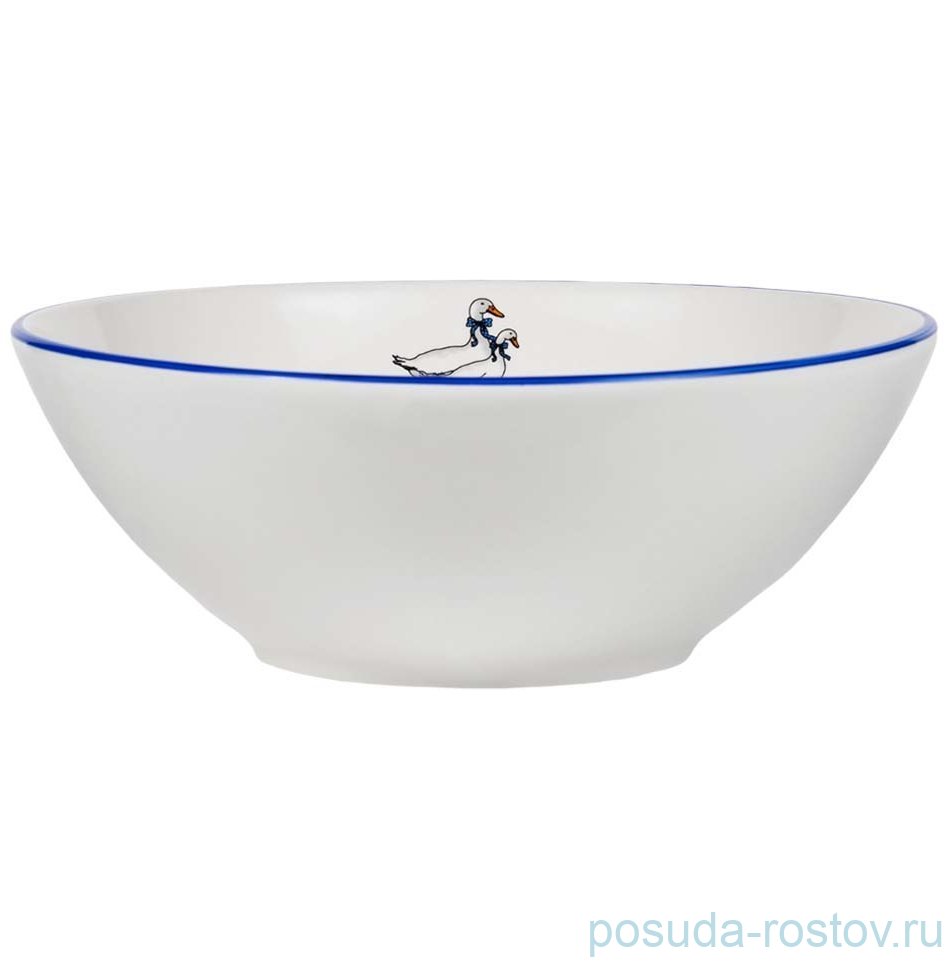 Набор салатников 19 см 6 шт "Премиум /Гуси" / 352516 Набор салатников 19 см 6 шт "Премиум /Гуси" / 352516