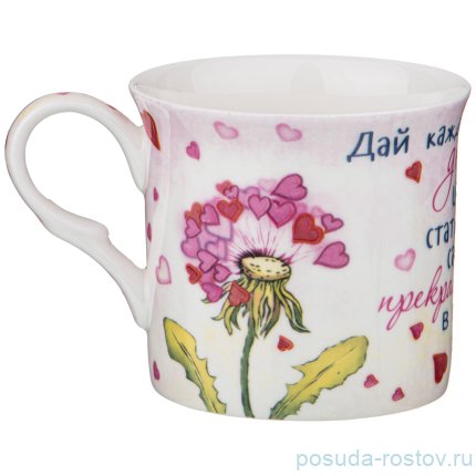 Кружка 325 мл &quot;Желаем счастья!&quot; / 227331