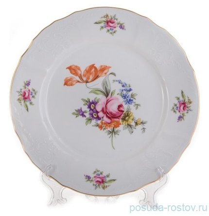Набор тарелок 19 см 6 шт &quot;Бернадотт /Полевой цветок&quot; / 006258