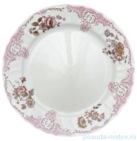 Набор тарелок 21 см 6 шт &quot;Бернадотт /Розовые розы&quot; / 021233