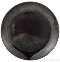 Тарелка 21 см &quot;серо-коричневя&quot; (4шт.) / 193576