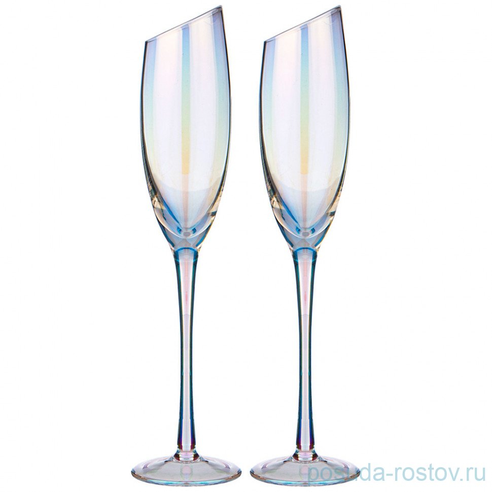 Бокалы для шампанского 180 мл 2 шт "Daisy rainbow" / 338624 Бокалы для шампанского 180 мл 2 шт "Daisy rainbow" / 338624