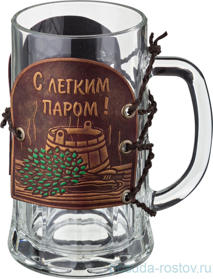 Кружка пивная 600 мл "Баня" / 235773 Кружка пивная 600 мл "Баня" / 235773