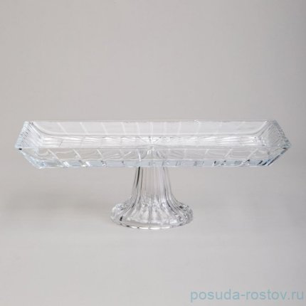 Блюдо на ножке glass legend 33х16х12 см / 367055